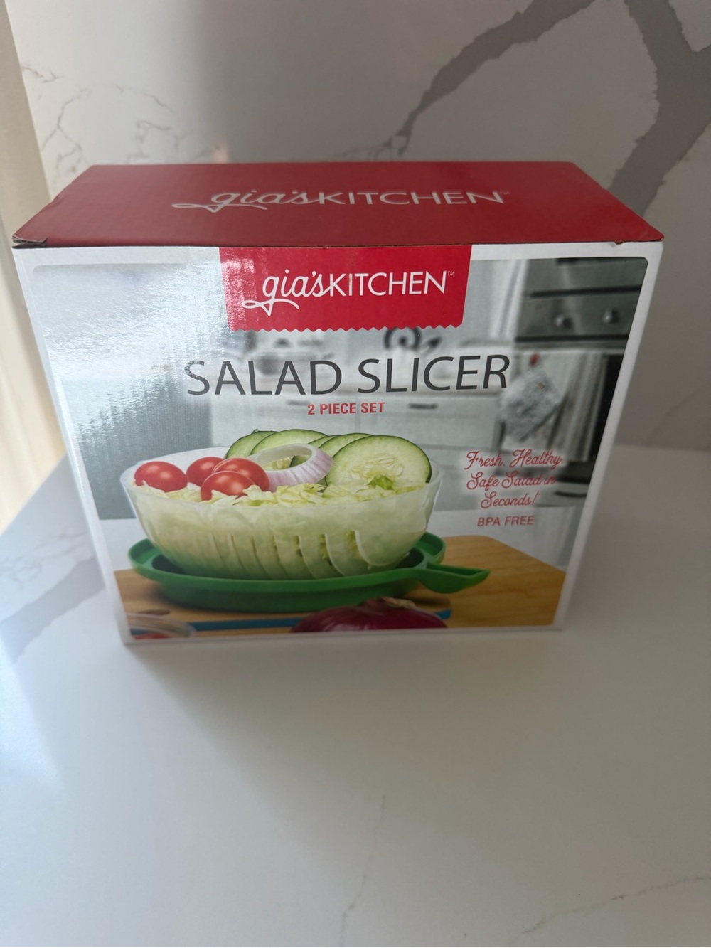 Green Salad Slicer - 2 Piece Set